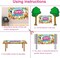 Hawaiian Birthday Backdrop Banner Decorations Aloha Luau Party, Large 72" x 43" Summer Happy Birthday Party Supplies for Hawaiian Tiki Beach Pool Party Flamingo Jungle Photography